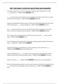 MET BUNDLED EXAM QUESTIONS AND ANSWERS