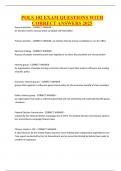 POLS 102 Exam Questions with 100&percnt; Correct Answers &vert; Latest Version &lpar;2025&rpar; Expert Verified