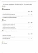 WGU C175 PRE-ASSESSMENT&colon; DATA MANAGEMENT - FOUNDATIONS PFKO &vert; QUESTIONS AND ANSWERS &vert; 2025 UPDATE &vert; 100&percnt; CORRECT&period;