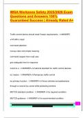 IMSA TRAFIC SIGNAL TECHNICIAN EXAM PACKAGE DEAL QUESTIONS AND VERIFIED DETAILED ANSWERS &vert; 100&percnt; GUARANTEED PASS &vert; ALREADY GRADED A&plus;