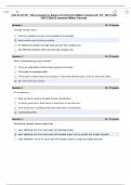 AMU ECON 201 - Microeconomics for Business Overall Grade Week 5  &lpar;Highest Attempt&rpar; 210 &sol; 210 - 100 &percnt; 2025 NEW UPDATE American Military University