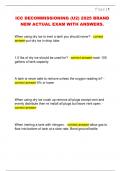 ICC DECOMMISSIONING &lpar;U2&rpar; 2025 BRAND  NEW ACTUAL EXAM WITH ANSWERS&period;