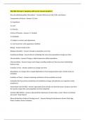 WKU BIO 316 Exam 1 Questions with Correct Answers Graded A&plus; 