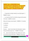N3280 Test 2 2025&sol;2026 Exam  Comprehensive Questions and Verified  Answers &vert; Accurate Solutions &vert; Get it  100&percnt; Correct&excl;&excl; &vert; Already Graded A&plus;