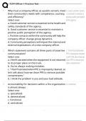 TCFP OFFICER 1 PRACTICE TEST NEWEST 2025 TESTING ACTUAL EXAM WITH QUESTIONS AND CORRECT DETAILED ANSWERS &lpar;VERIFIED ANSWERS&rpar; ALREADY GRADED A&plus; &lpar;BRAND NEW&rpar;