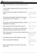 AWHONN ADVANCED FETAL MONITORING EXAM LATEST ACTUAL EXAM 130 QUESTIONS AND CORRECT DETAILED ANSWERS WITH RATIONALES &lpar;VERIFIED ANSWERS&rpar; &vert;ALREADY GRADED A&plus;