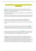 BIOL 227 EXAM 3 Questions with Complete Solutions 100&percnt; Verified&vert; Latest  Update Graded A&plus; 