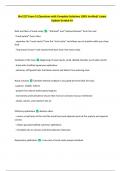 BUNDLE-&colon;&colon; Biology 227 Exams with Verified Solutions 