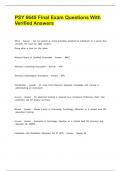 PSY 6645 Final Exam 