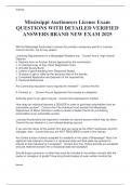 Mississippi Auctioneers License Exam 2025 COMPREHENSIVE EXAM QUESTIONS WITH DETAILED VERIFIED AND 100&percnt; CORRECT ANSWERS BRAND NEW EXAM ALREADY GRADED A&plus;&excl;&excl;