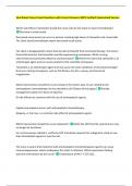 Hesi Breast Cancer Exam Questions with Correct Answers 100&percnt; Verified&vert; Guaranteed Success 