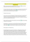 HESI Case Study - Breast Cancer Exam Questions with Correct Answers 100&percnt; Verified&vert;  Guaranteed Success