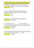 InterNACHI Exam Questions And Answers&period;docx