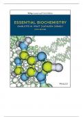 Solution Manual For  Essential Biochemistry  5th Edition By  Charlotte W&period; Pratt&comma;  Kathleen Cornely  Chapter 1-22 &sol;  Advanced  Biochemistry Exam