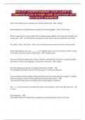HHA CH7 UNDERSTANDING YOUR CLIENTS & COMMUNICATION IN HOME CARE QUESTIONS WITH ACCURATE ANSWERS&period;