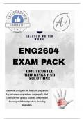 ENG2604  EXAM PACK 2025 &lbrace;DETAILED QUESTIONS AND ANSWERS &rcub;