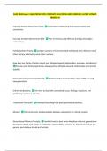 FLHD 2400 Exam 1 QUESTIONS WITH COMPLETE SOLUTIONS 100&percnt; VERIFIED&vert; LATEST UPDATE  GRADED A&plus; 