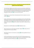 FLHD 2400 Marriage and Family Relations&vert; QUESTIONS WITH COMPLETE SOLUTIONS 100&percnt;  VERIFIED&vert; LATEST UPDATE GRADED A&plus; 