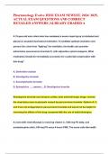  EVOLVE HESI PHARMACOLOGY EXAM 2024&sol; LATEST UPDATE EXAM WITH CORRECT DETAILED AND VERIFIED ANSWERS&sol;100&percnt; VERIFIED&sol;A GRADE&period;