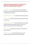 Nightingale Pathophysiology Midterm EXAM NEWEST
