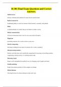IS 301 Final Exam Questions and Correct Answers&period;