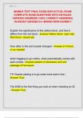 MAMAS TEST FINAL EXAM 2025 ACTUAL EXAM  COMPLETE EXAM QUESTIONS WITH DETAILED  VERIFIED ANSWERS &lpar;100&percnt; CORRECT ANSWERS&rpar;  &sol;ALREADY GRADED A&plus;&sol; BRAND NEW EXAMS&excl;&excl;&excl;