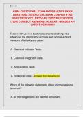 HSPA CRCST FINAL EXAM AND PRACTICE EXAM  QUESTIONS 2025 ACTUAL EXAM COMPLETE 500  QUESTIONS WITH DETAILED VERIFIED ANSWERS  &lpar;100&percnt; CORRECT ANSWERS&rpar; &sol;ALREADY GRADED A&plus;&sol;  LATEST VERSION&excl;&excl;&excl; 
