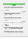 NURS 6521N Final Exam 1 &ndash; Question and Answers-2025 Update&period;