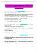 kin 2236 final exam Latest Update 2025-2026 250 Questions and 100&percnt; Verified Correct Answers Guaranteed A&plus;