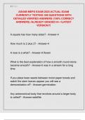 ASVAB MEPS EXAM 2025 ACTUAL EXAM  CURRENTLY TESTING 300 QUESTIONS WITH  DETAILED VERIFIED ANSWERS &lpar;100&percnt; CORRECT  ANSWERS&rpar; &sol;ALREADY GRADED A&plus; &sol;&sol;LATEST  VERSION&excl;&excl;&excl; 