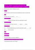 LASERS CERTIFICATION EXAM&vert; Answered 100&percnt; Correctly&vert; Updated 2025