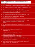 NAHP EXAM &lpar;questions well answered to pass&rpar; latest update