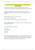 ILTS 155&colon; Part 3&vert; Questions with Complete Solutions 100&percnt; Verified&vert; Latest  Update Graded A&plus; 