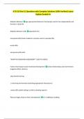 ILTS 155 Part 1&vert; Questions with Complete Solutions 100&percnt; Verified&vert; Latest  Update Graded A&plus; 