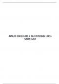 GNUR 238 EXAM 2 QUESTIONS 100&percnt; CORRECT
