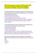 HESI Pharmacology V1 EXAM NEWEST