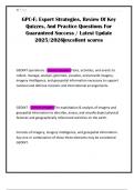 GPC-F&semi; Expert Strategies&comma; Review Of Key Quizzes&comma; And Practice Questions For Guaranteed Success &sol; Latest Update 2025&sol;2026&vert;excellent scores