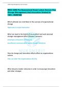 WGU C208 Pre-Assessment Exam Latest 2025  Answer Key  Change Management And Innovation Graded A&plus;  100&percnt; VERIFIED