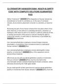 CA&lowbar;CREMATORY&lowbar;MANAGER&lowbar;EXAM&lowbar;HEALTH&lowbar;&&lowbar;SAFETY&lowbar;CODE&lowbar;WITH&lowbar;COMPLETE&lowbar;SOLUTIONS