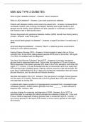 MSN 622 TYPE 2 DIABETES Q&A 2025