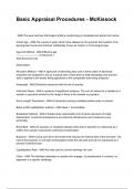 Basic Appraisal Procedures - McKissock NEWEST 2025&sol;2026 ACTUAL COMPLETE QUESTIONS AND CORRECT DETAILED ANSWERS &lpar;VERIFIED ANSWERS&rpar; &vert;ALREADY GRADED A&plus;