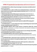 AMMO49 &lpar;Updated&rpar; Exam Questions and Correct Answers &vert; 2025&sol;2026 Hazmat Transportation Certification Resource