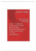 CSLB Contractor License Exam Prep 2025&colon; 85 Practice Questions & Answers &lpar;Test Bank&rpar; &ndash; California Law & Business Study Guide