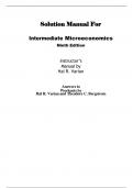 Solution Manual For Intermediate Microeconomics Ninth Edition by Hal R&period; Varian Answers to Workouts by Hal R&period; Varian and Theodore C&period; Bergstrom Chapter 1-22