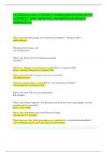 FLORIDA CIVIC LITERACY EXAM QUESTIONS WITH  CORRECT AND VERIFIED ANSWERS ALREADY  GRADED A&plus; 