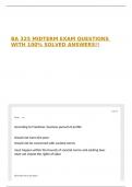 V181 FINAL EXAM PRACTICE QUIZ QUESTIONS & ANSWERS SOLVED 100&percnt; CORRECT&excl;&excl;