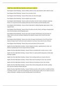NNAAP Nurse Aide Skills Exam Questions and Answers Graded A&plus;