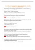 CHAMBERLAIN EXIT EXAM QUESTIONS AND VERIFIED ANSWERS GRADED A&plus; LATEST UPDATE&period;