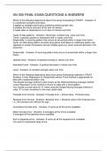 AN 300 FINAL EXAM QUESTIONS & ANSWERS