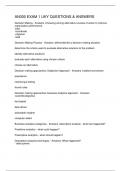 AN300 EXAM 1 UKY QUESTIONS & ANSWERS